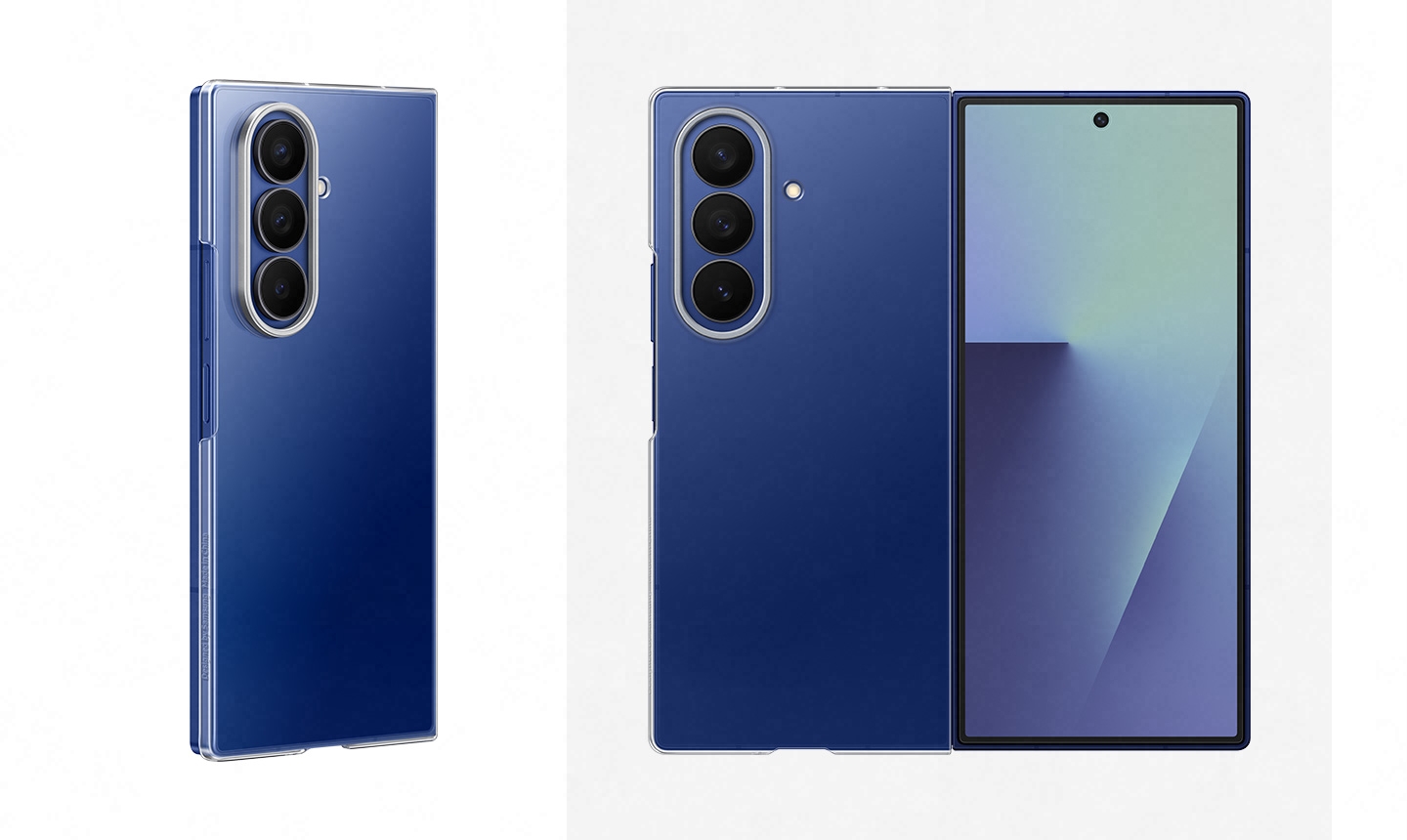 Samsung Clear Case Galaxy Z Fold7, Transparent