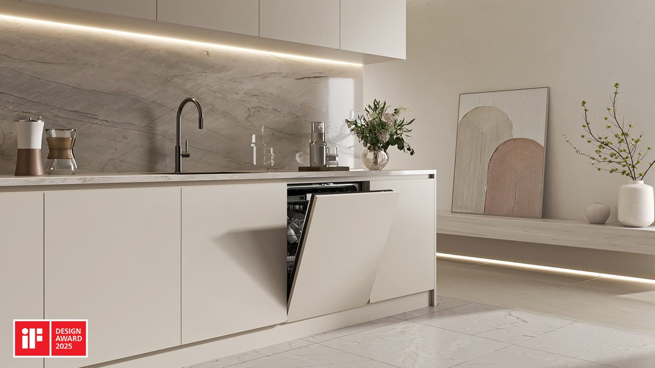 Vestavná myčka nádobí Samsung DW80H73WAB0U1 WaterJet Clean s AI Wash, 14 sad