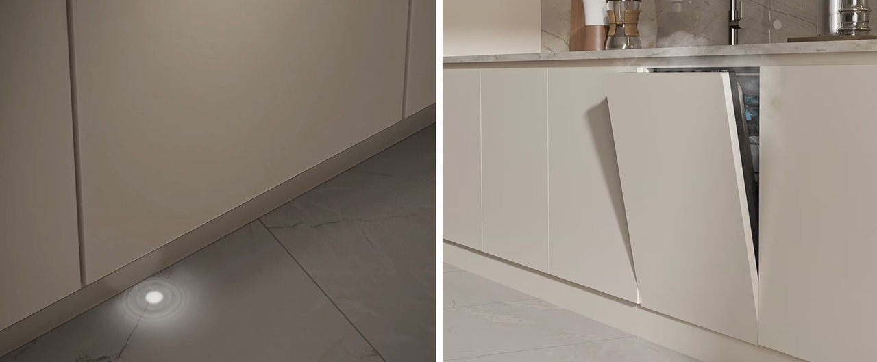 Vestavná myčka nádobí Samsung DW80H73WAB0U1 WaterJet Clean s AI Wash, 14 sad