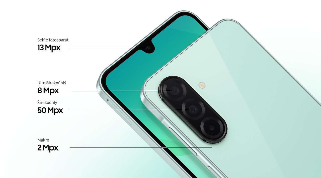 Samsung Galaxy A26 fotovýbava
