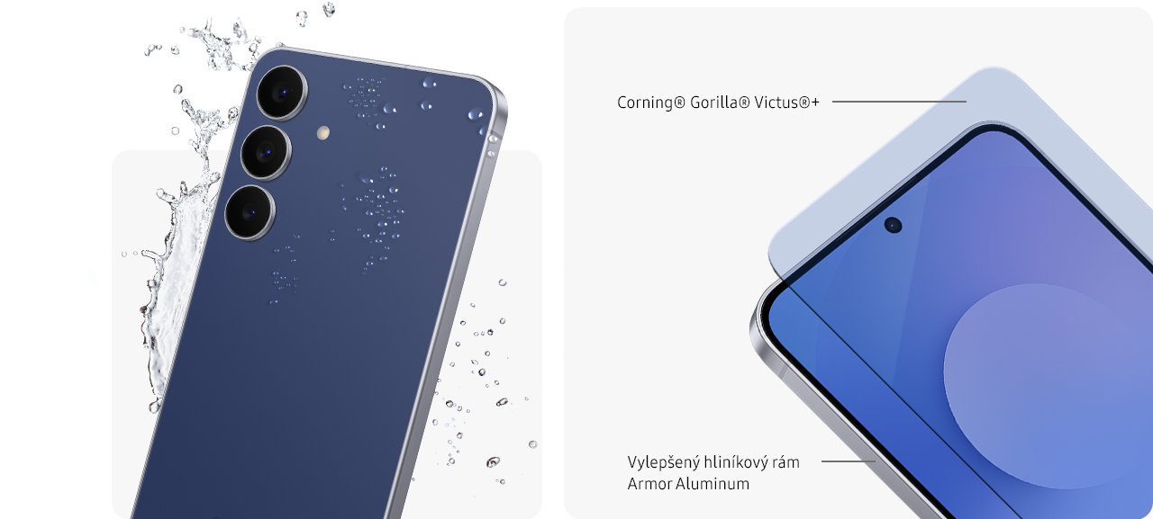 Mobilní telefon Samsung Galaxy S25 FE odolný design