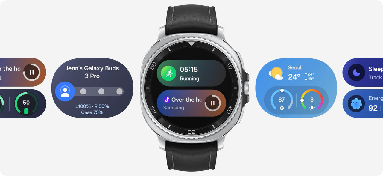 Chytré hodinky Samsung Galaxy Watch 8 Classic AI funkce