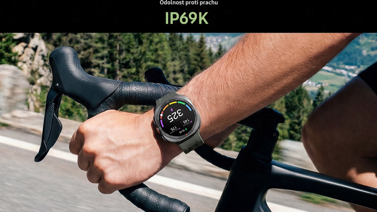 Chytré hodinky Samsung Galaxy Watch Ultra2, cyklistika