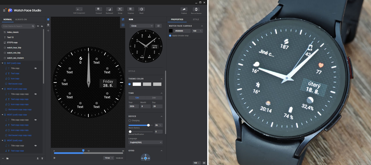 recenze chytré hodinky Samsung Galaxy Watch9