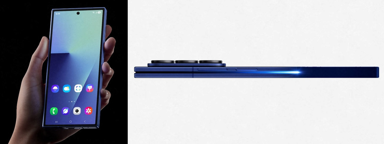 Mobilní telefon Samsung Galaxy Z Fold7 5G ultratenký design
