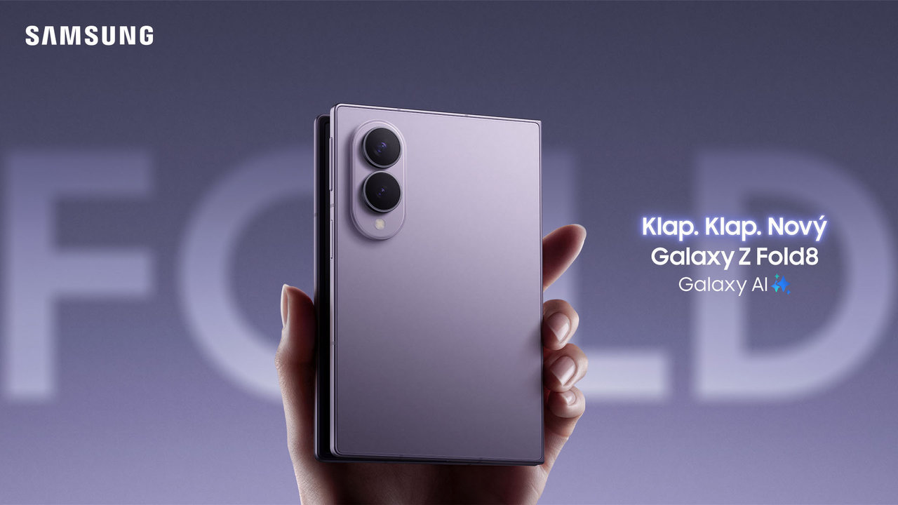 Mobilní telefon Samsung Galaxy Z Fold8 5G, nejlehčí fold