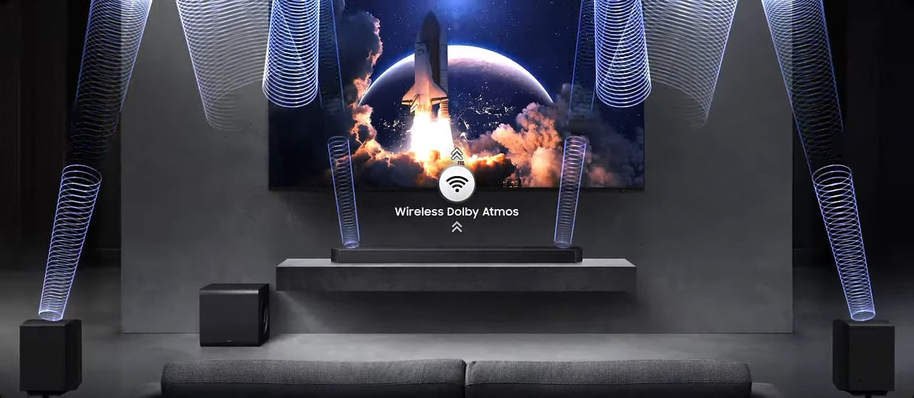 Soundbar Samsung HW-Q930H, černá Titan Black