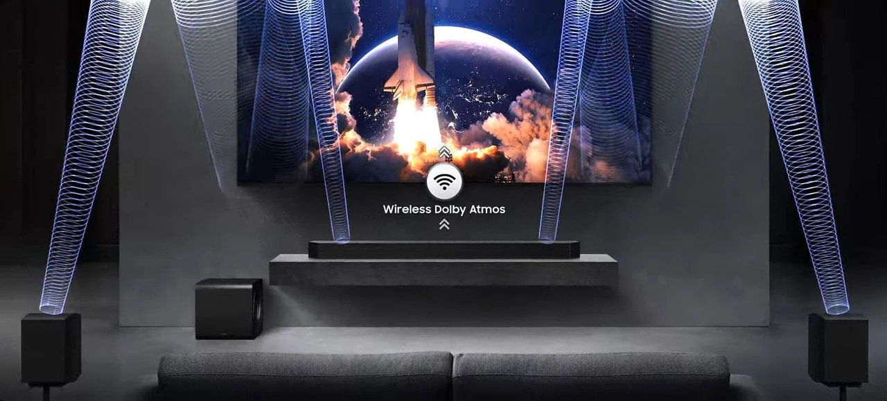 Soundbar Samsung HW-Q990H, černá Titan Black