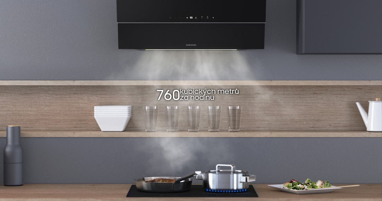 Vestavná digestoř Samsung NK24C9804WB/UR