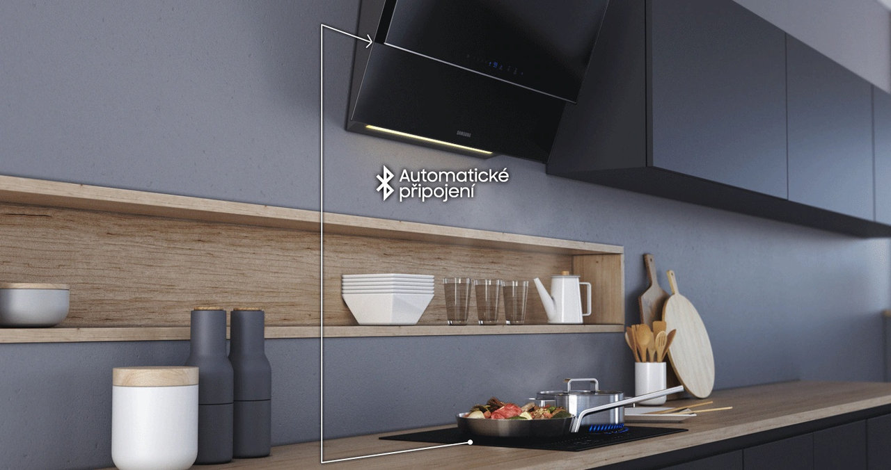Vestavná digestoř Samsung NK24C9804WB/UR