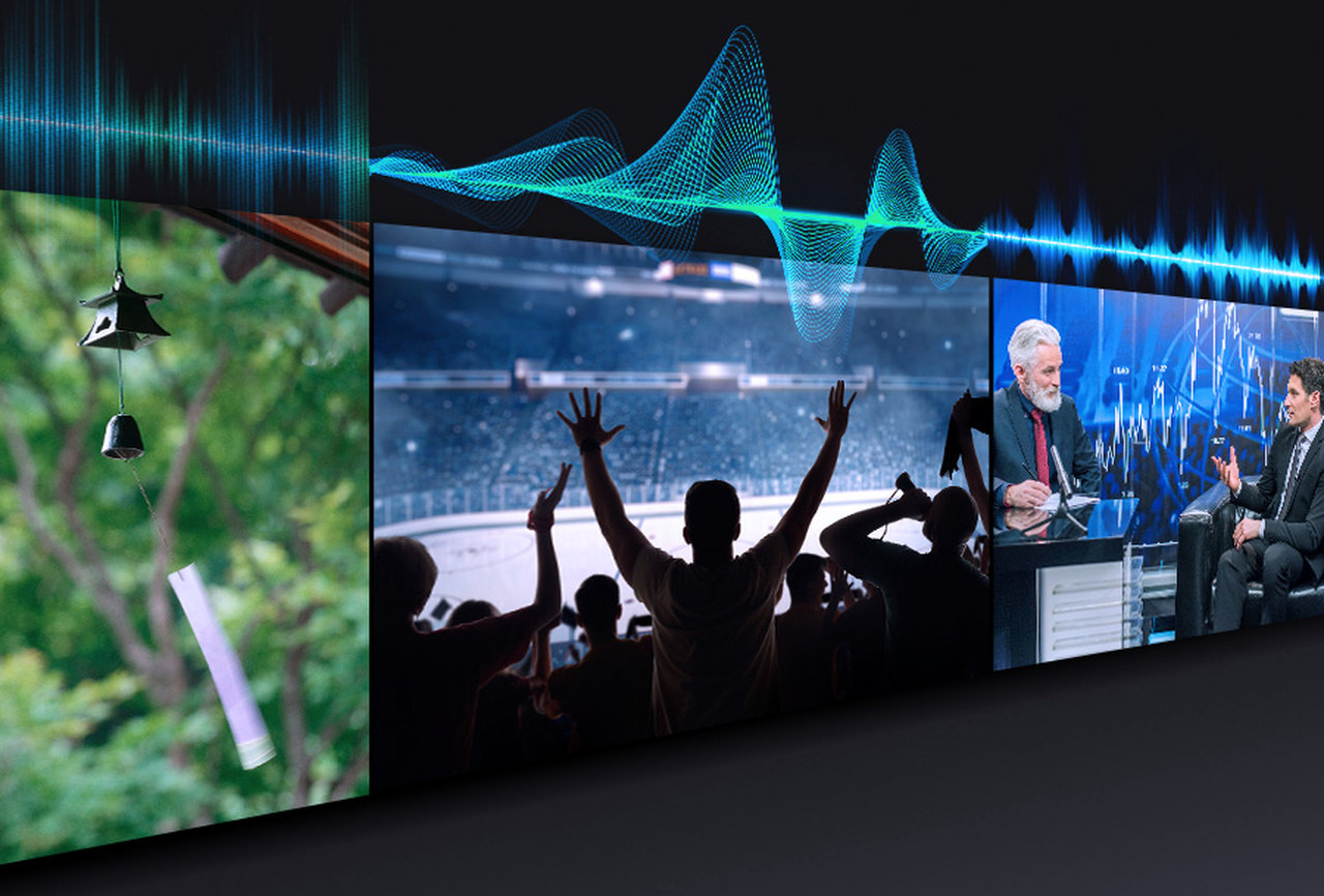 43″ 4K QLED televizor Samsung QE43Q8FAAUXXH (řada Q8F) audio vybavení