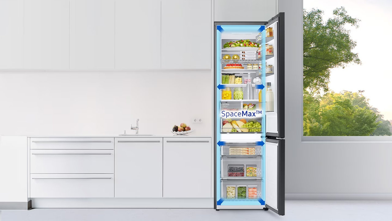 Kombinovaná chladnička Samsung RB38C600CB1/EF, černá