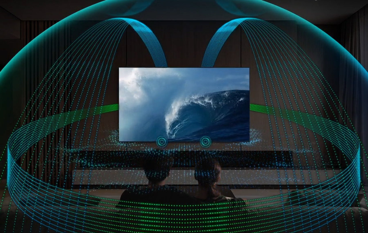 83″ OLED televizor Samsung QE83S85FAUXXH audio výbava