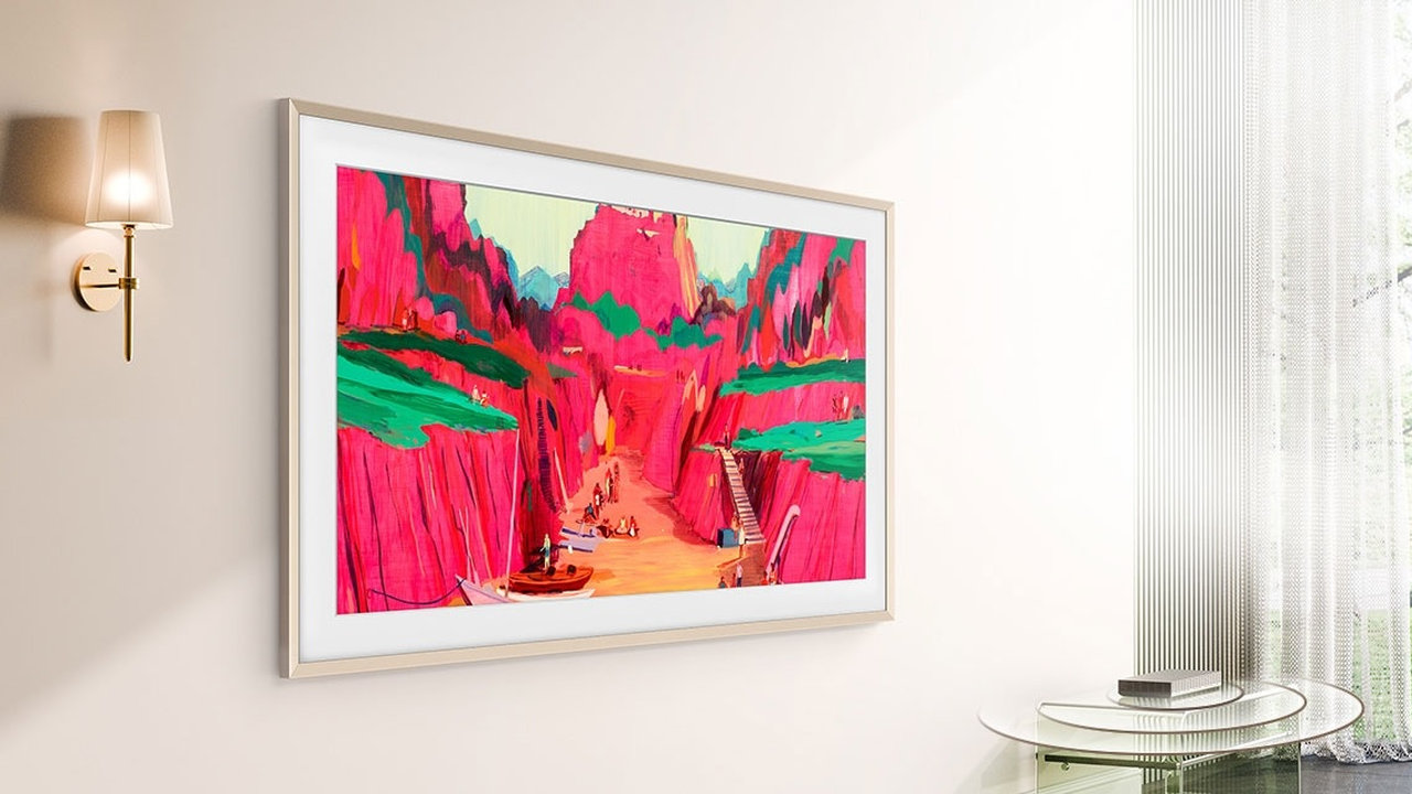 85″ lifestylový televizor Samsung The Frame QE85LS03FWUXXH (2025)