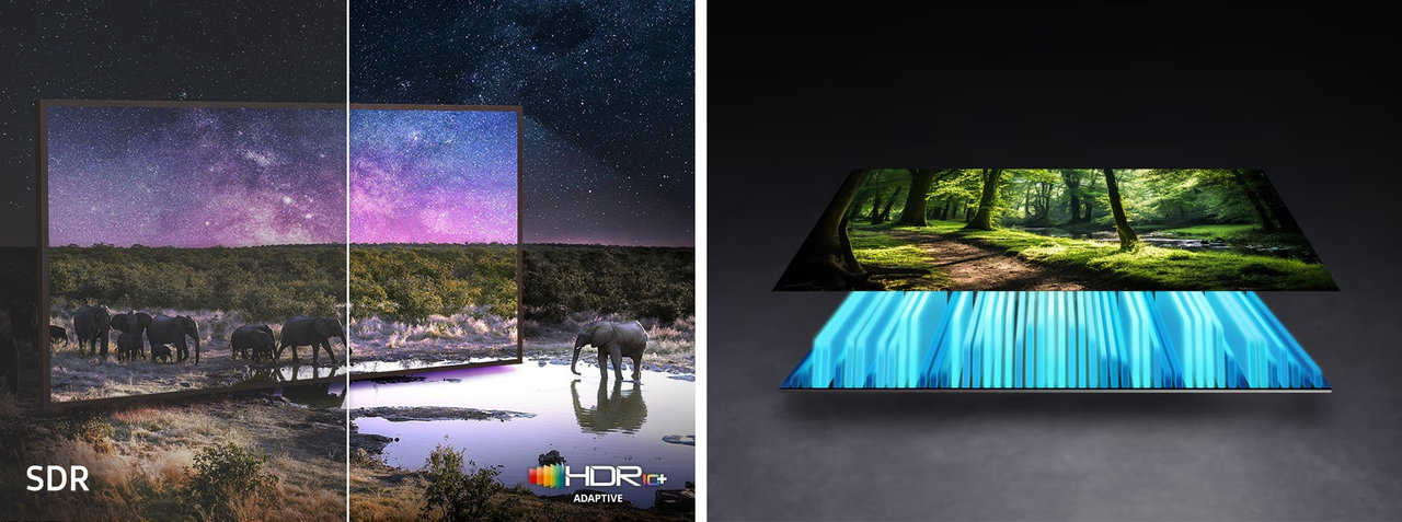 85″ lifestylový televizor Samsung The Frame QE85LS03FWUXXH (2025)technologie obrazovky