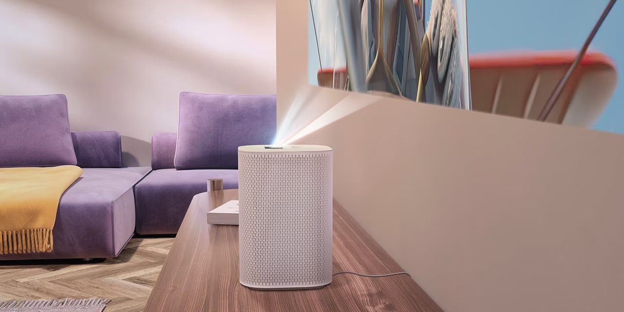 Laserový projektor Samsung The Premiere 5 LPF5D (SP-LPF5DSAXXXH), krátká projekční vzdálenost