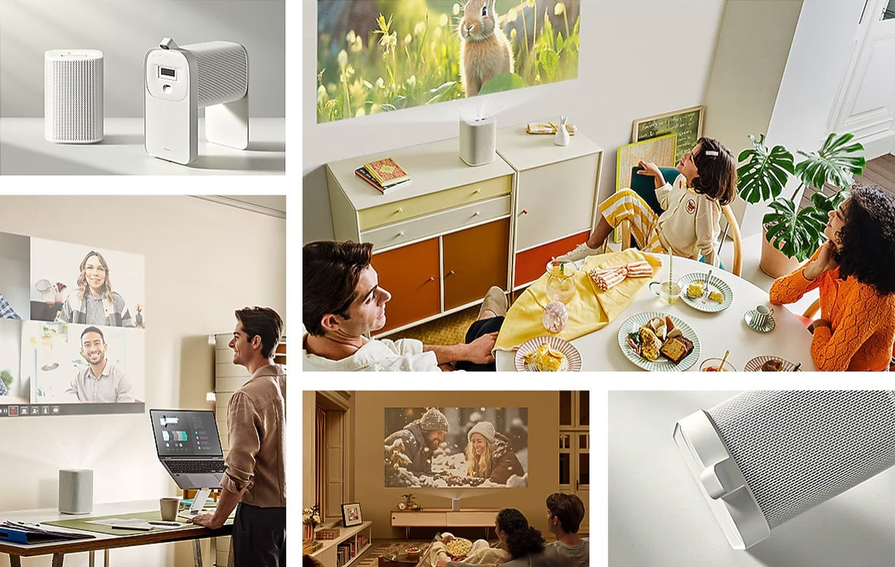 Laserový projektor Samsung The Premiere 5 LPF5D (SP-LPF5DSAXXXH), design