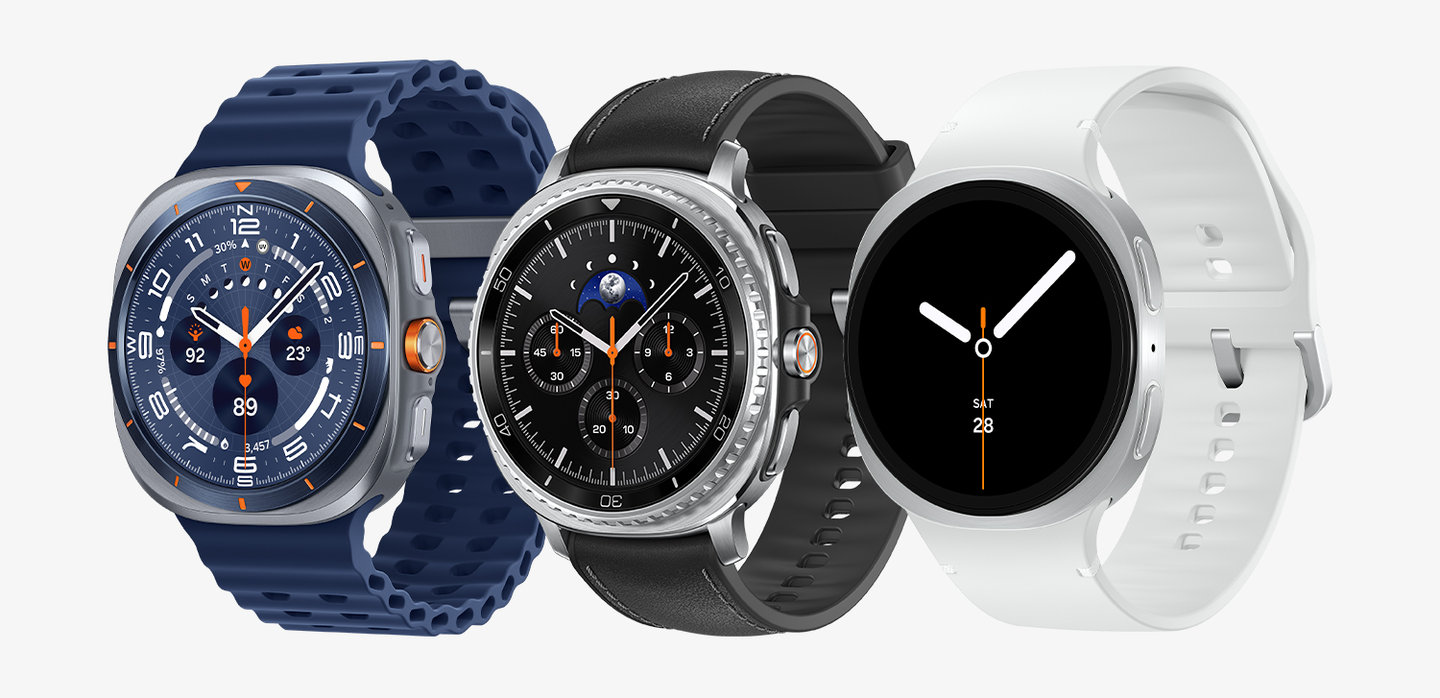 Článek nové chytré hodinky Galaxy Watch 8, Watch 8 Classic a Watch Ultra 2025
