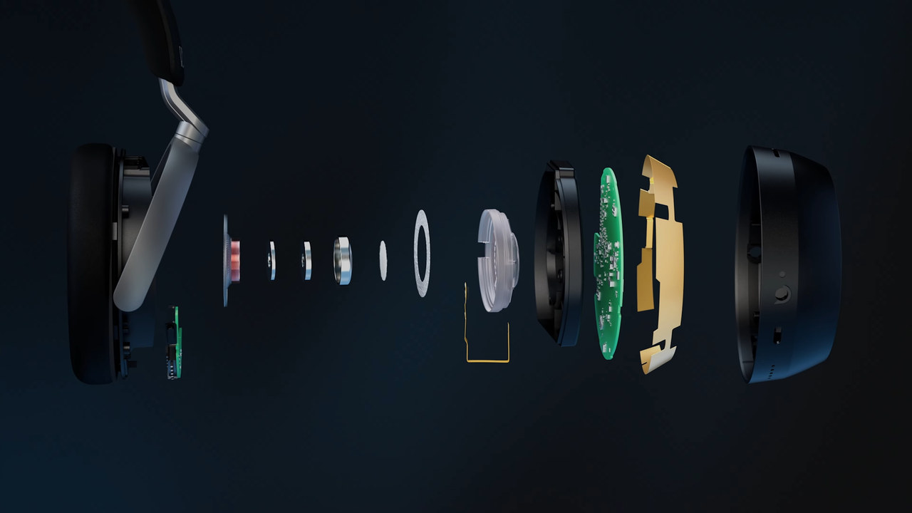 Bezdrátová high-endová sluchátka Sennheiser HDB 630, adaptivní ANC