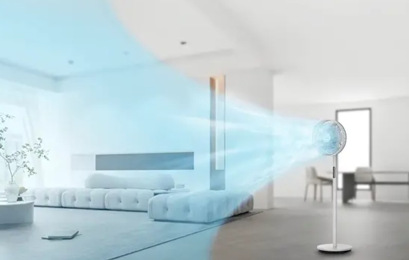 Stojanový ventilátor Midea MFS352RDDW