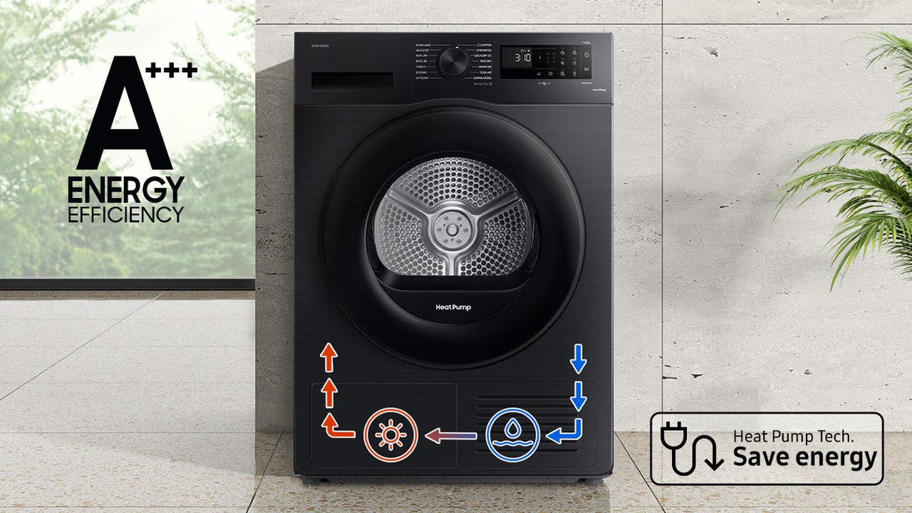 Sušička Samsung DV80CGC2B0ABL řady DW5000