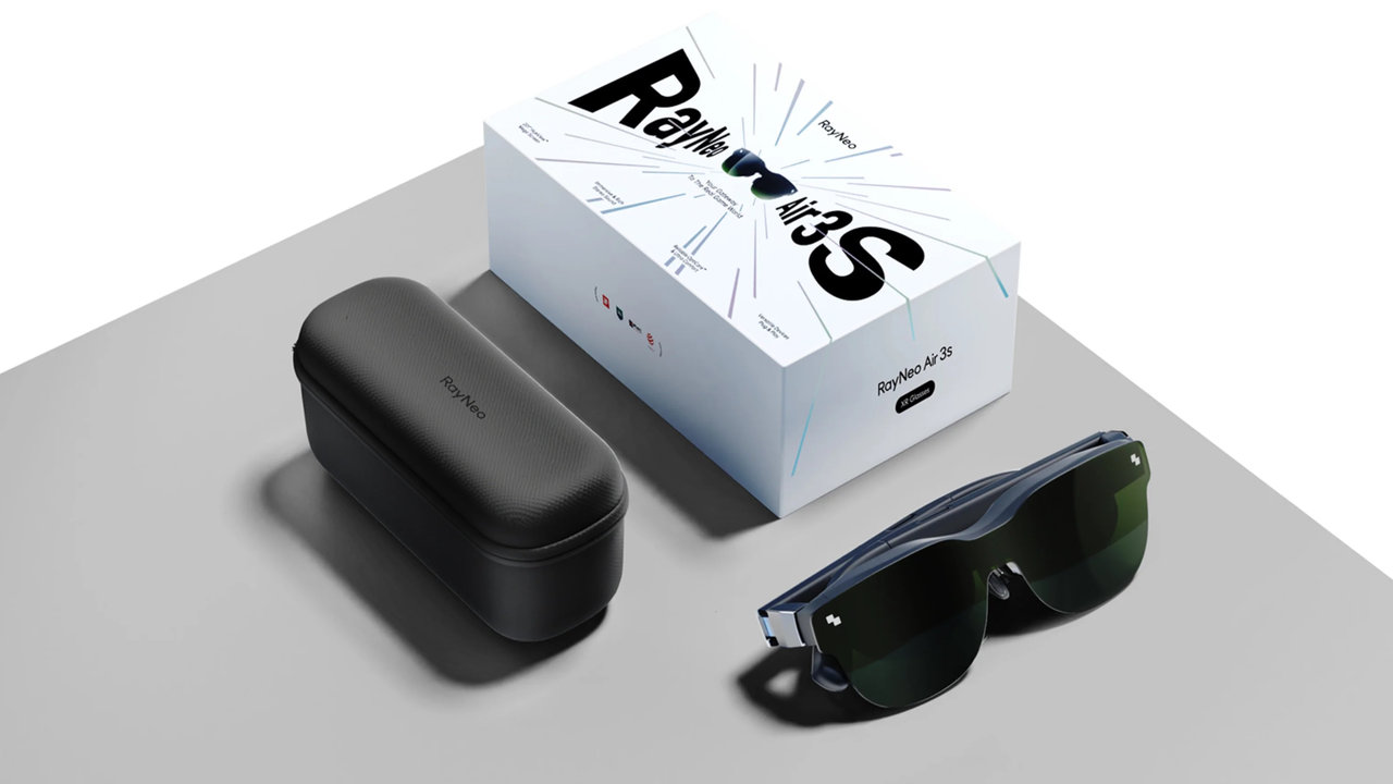 AR brýle TCL - RayNeo Air 3S pohodlné nošení