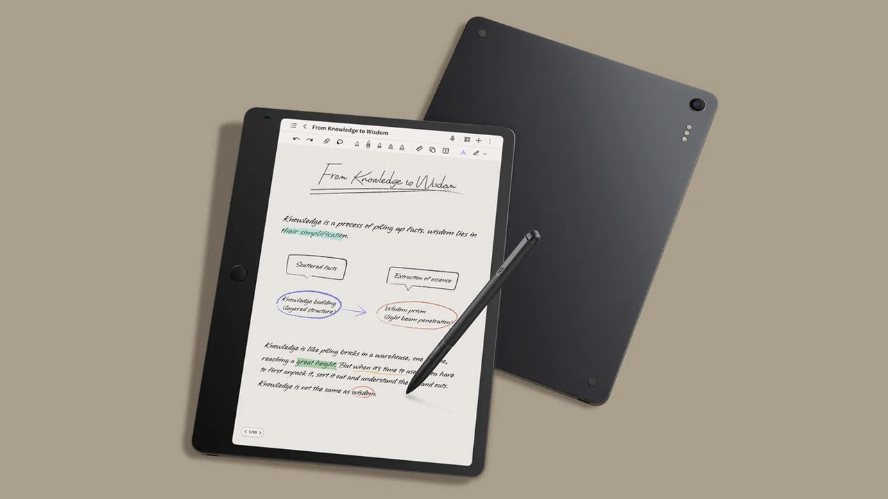 Tablet TCL NOTE A1 NXTPAPER + pen+flip