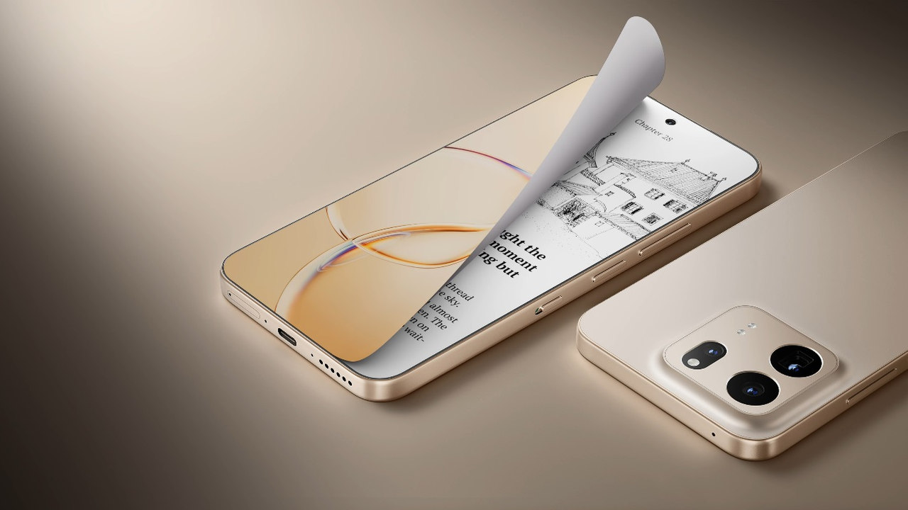 Chytrý telefon TCL P80 NXTPAPER ULTRA displej
