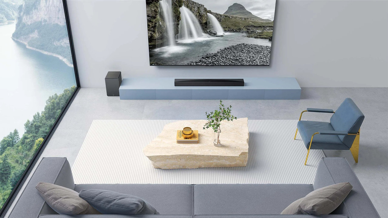 Soundbar TCL Q65HE výkon 580 W