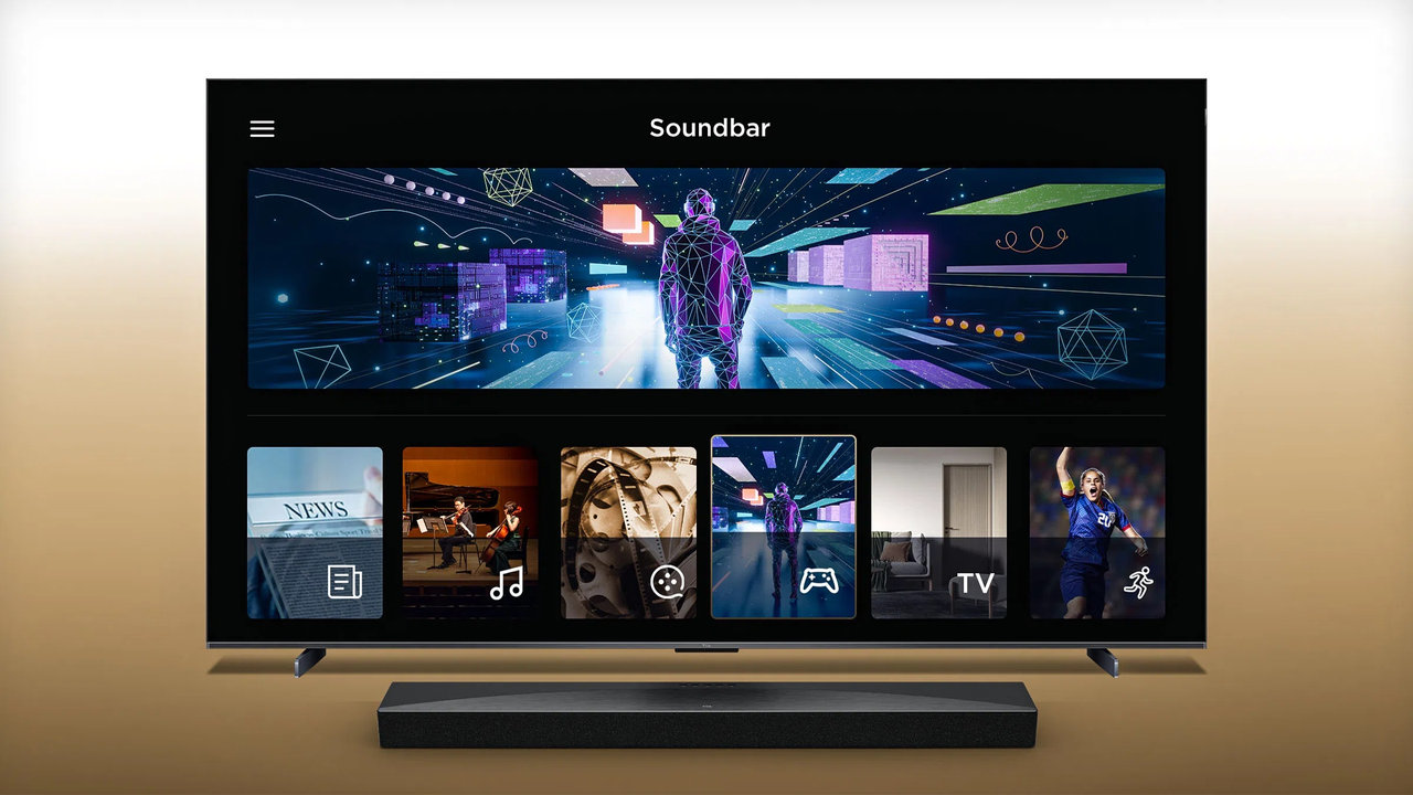 Soundbar TCL Q65HE konektivita a funkce