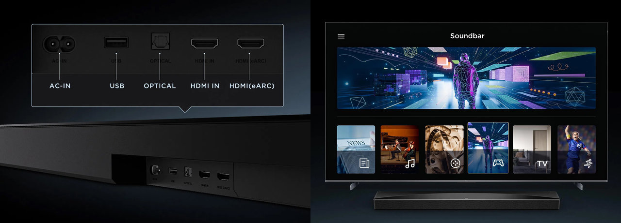 Soundbar TCL Q85HE