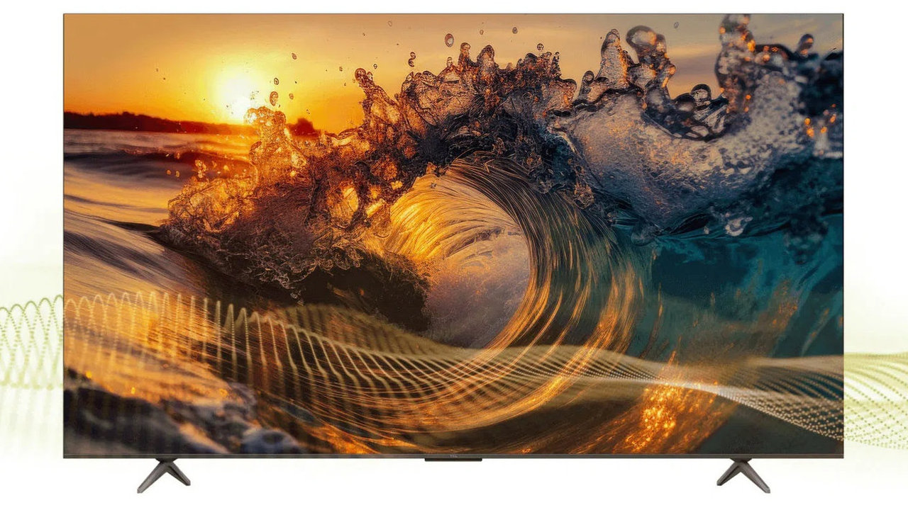 75″ televizor TCL 75V6C, úhlopříčky