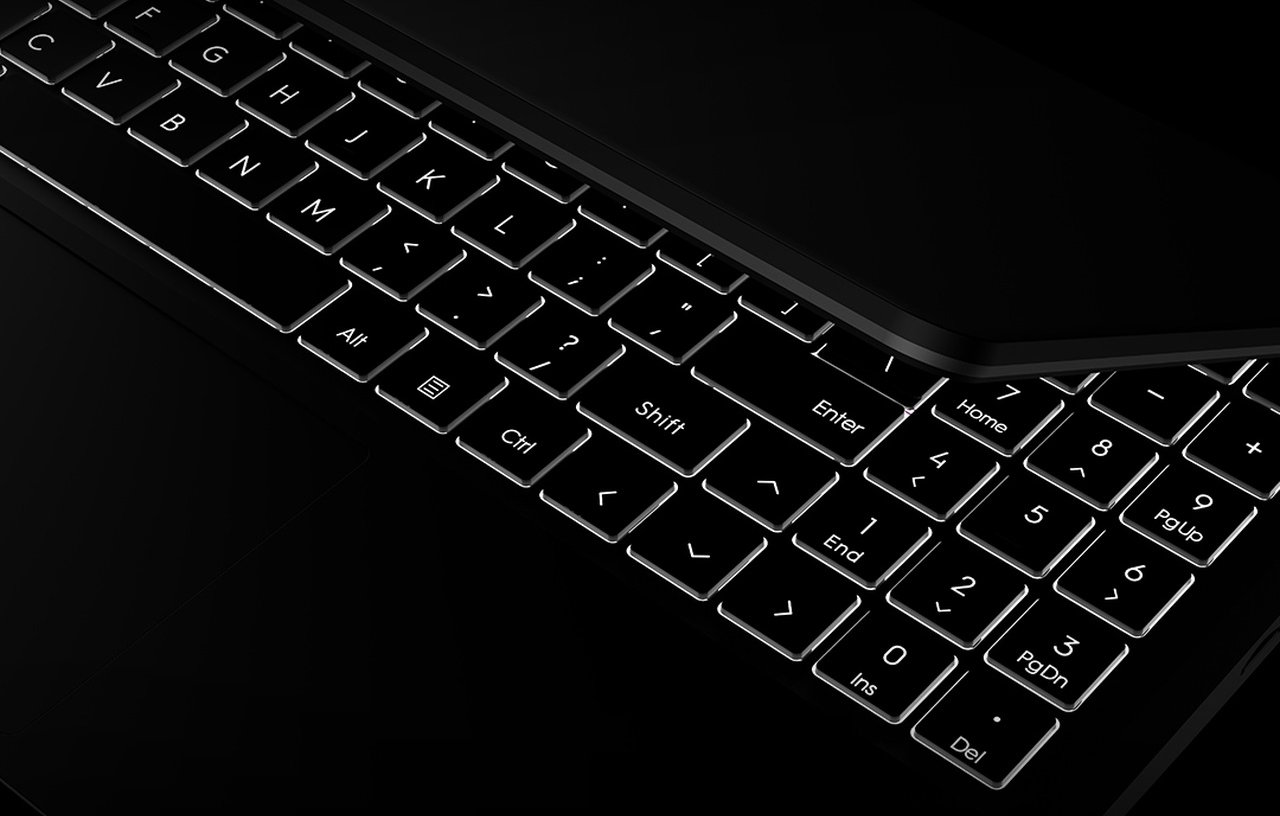 15,6″ notebook Tecno Megabook K15S, Intel i3, 512 GB + 8 GB, klávesnice