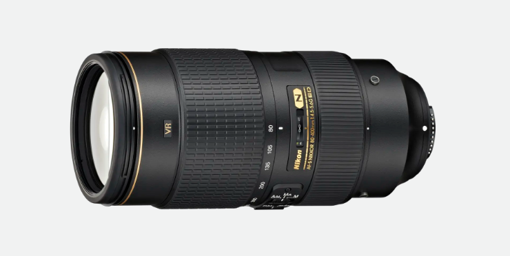 Teleobjektiv Nikon 80-400 mm F4,5 - 5,6G AF-S VR ED