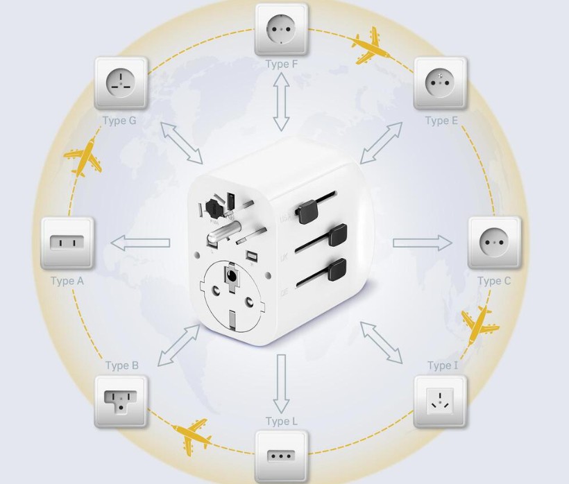 Univerzální cestovní adaptér VIGO