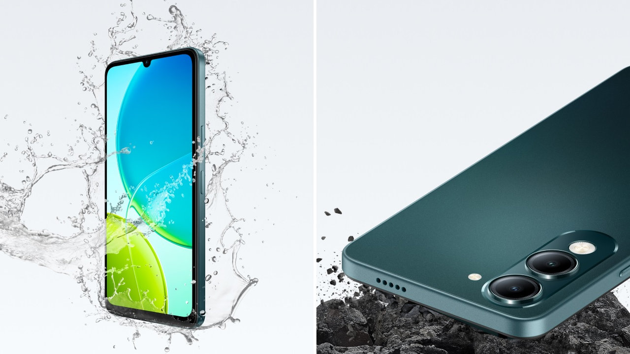 Mobilní telefon Vivo Y29s, konstrukce