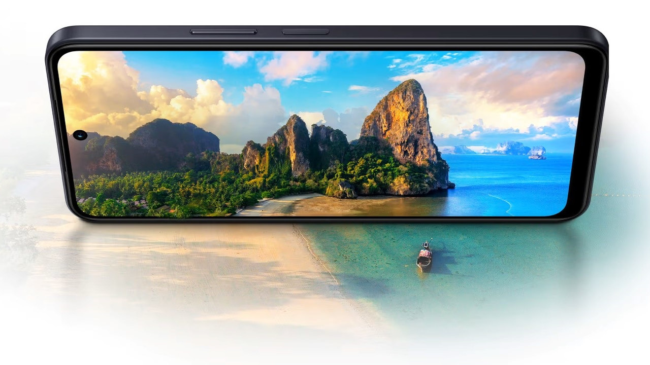 Mobilní telefon Vivo Y31 5G, displej