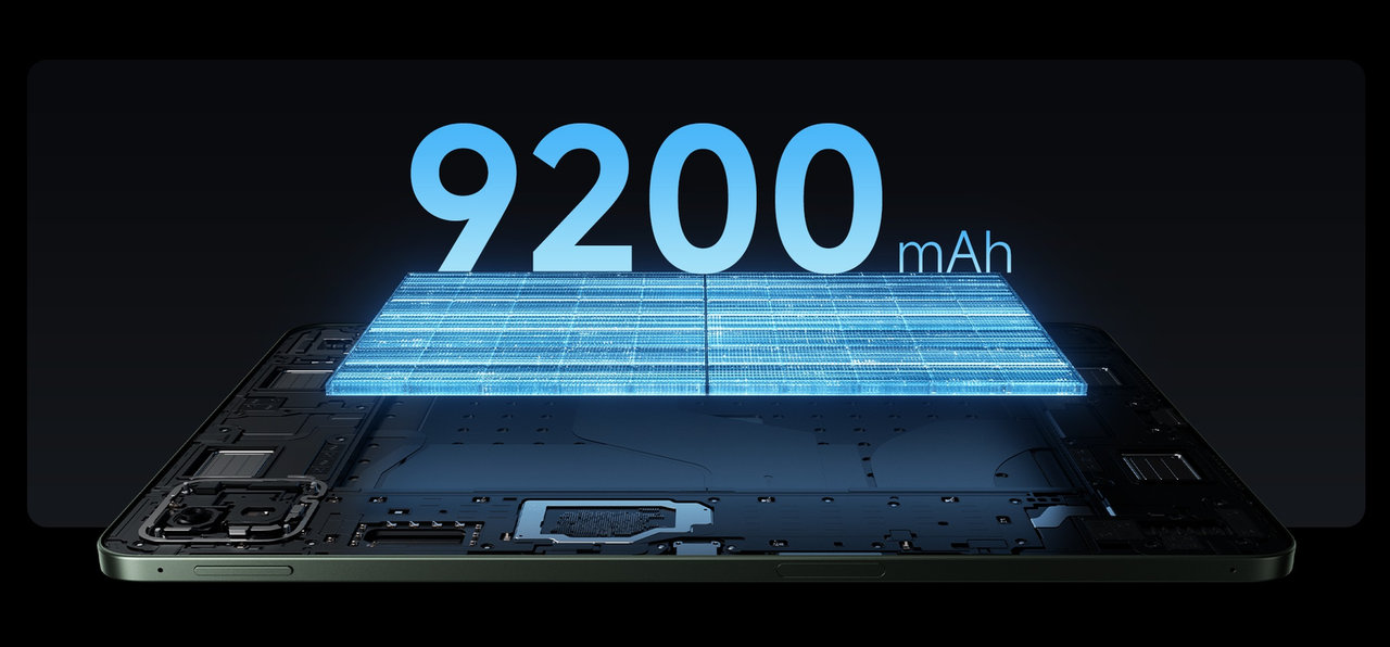 Xiaomi Pad 8 Pro, rychlonabíjení