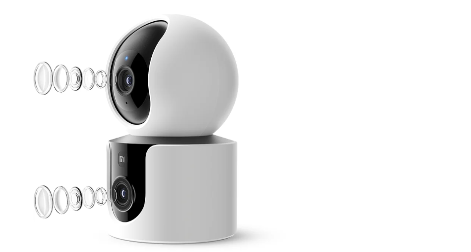 Bezpečnostní kamera Xiaomi Smart Camera C300 Dual EU dva objektivy pro snímání dvou směrů
