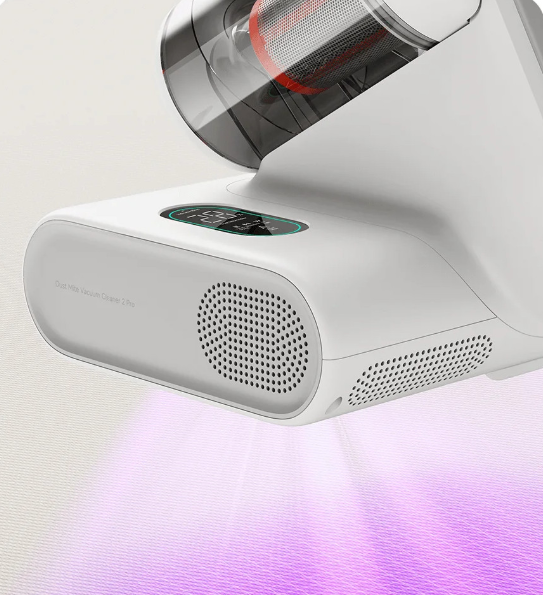 Ruční mini vysavač Xiaomi Dust Mite Vacuum Cleaner 2 Pro, čištění kombinací UV, ultrazvuku, horkého vzduchu