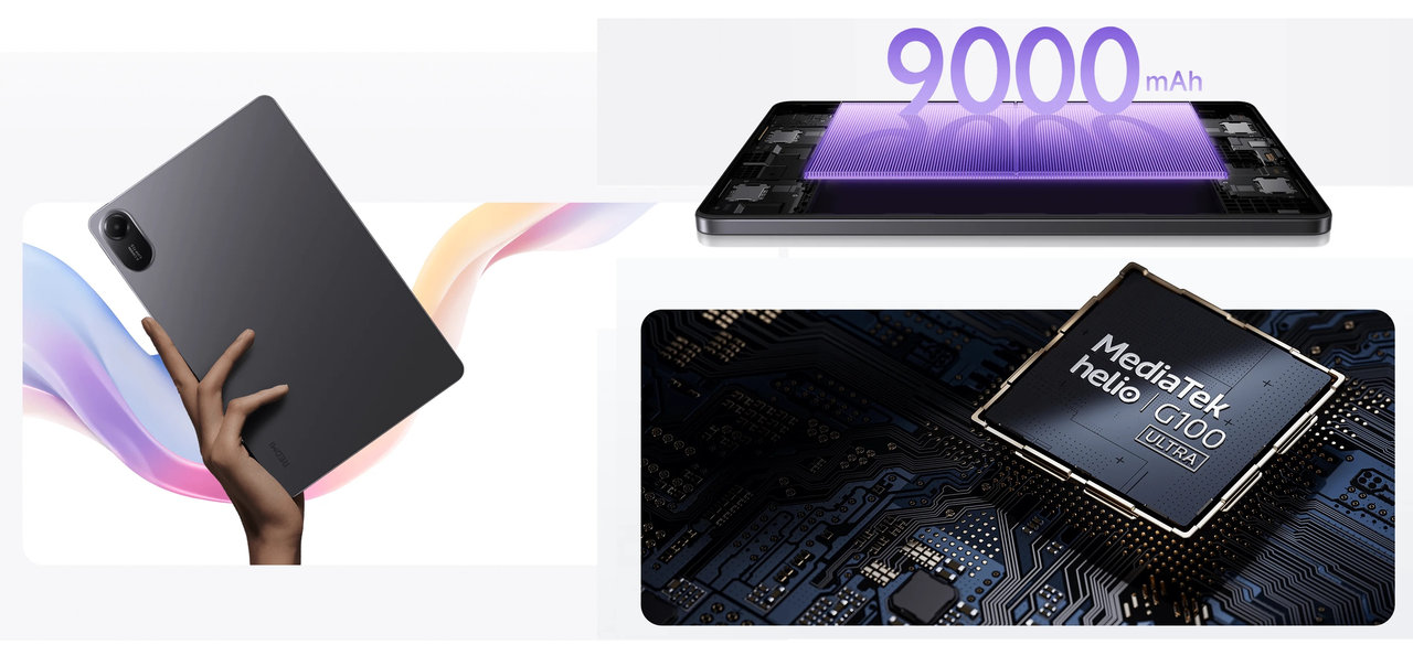 Tablet Xiaomi Redmi Pad 2 výdrž