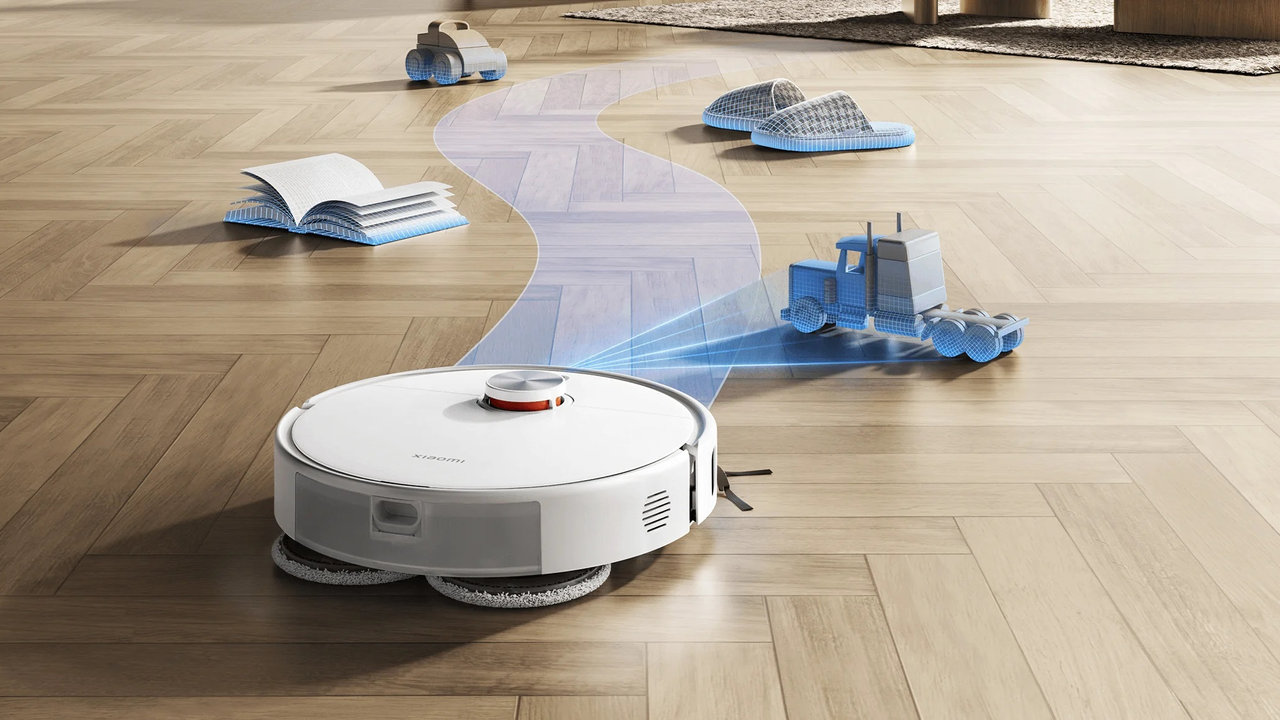 Robotický vysavač Xiaomi Robot Vacuum S40 Pro, chytrá navigace