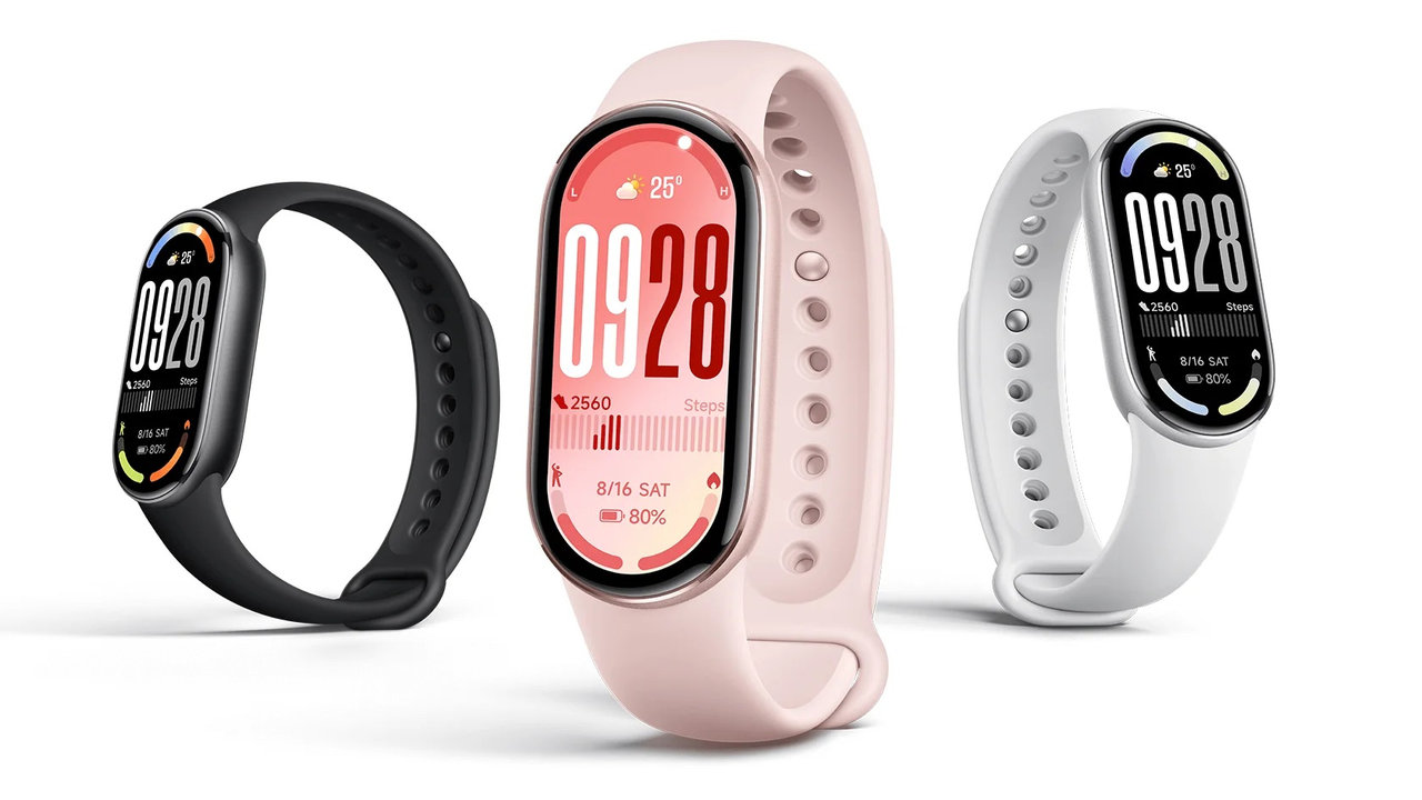 Chytrý fitness náramek Xiaomi Smart Band 10 design