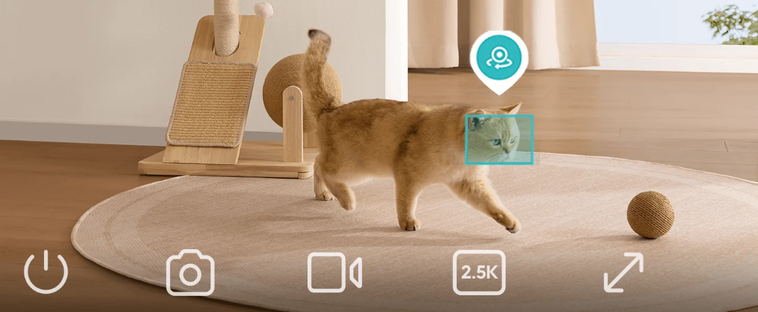 Bezpečnostní kamera Xiaomi Smart Camera C500 Dual EU AI funkce