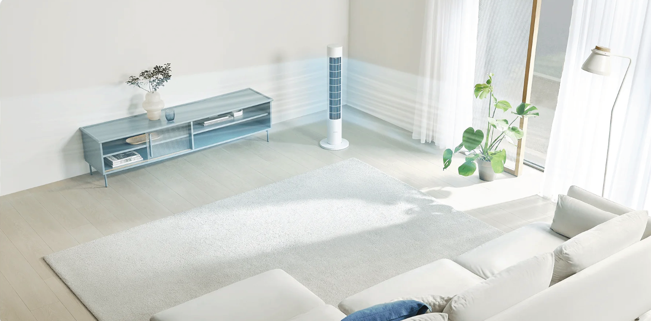 Sloupový ventilátor Xiaomi Smart Tower Fan 2 EU