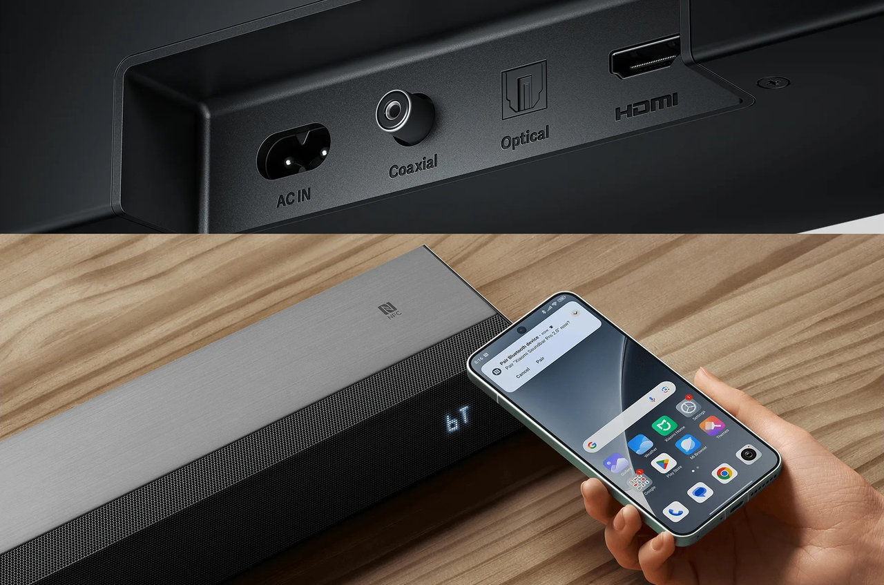 Xiaomi Soundbar Pro 2.0 ch, konektivita