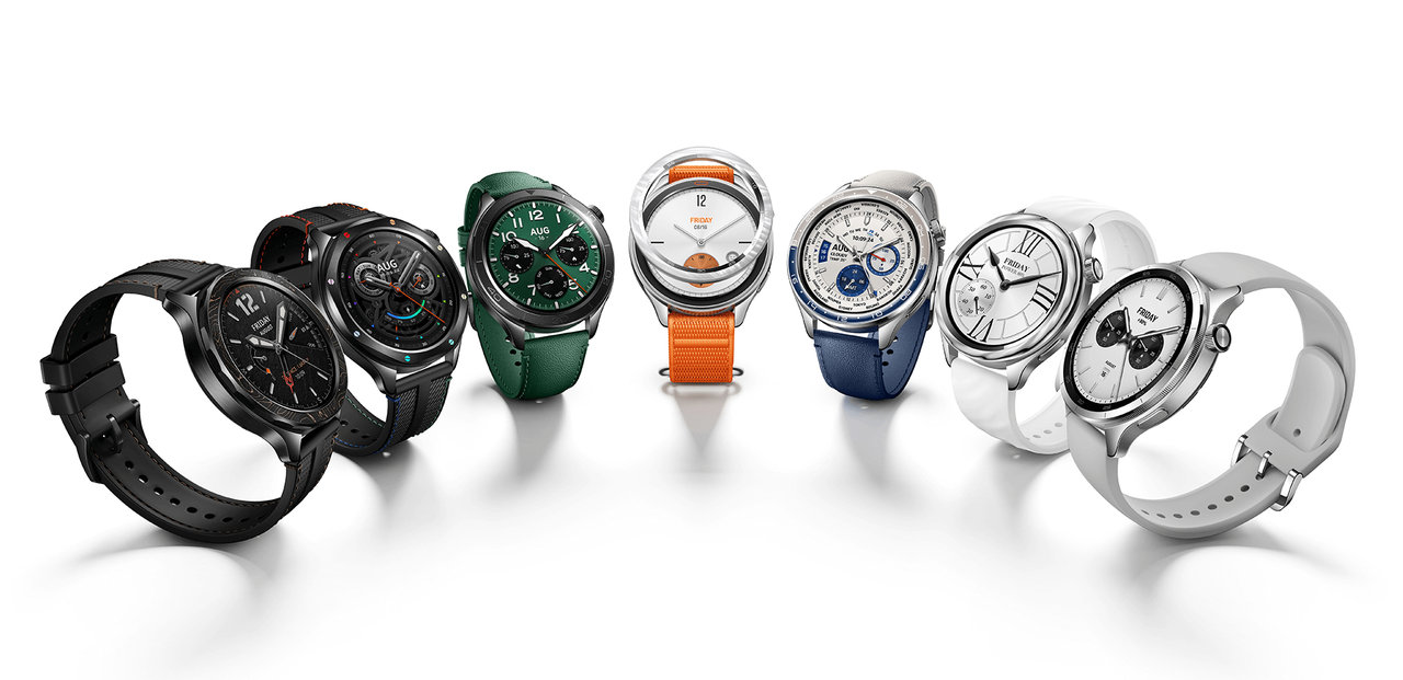 Chytré hodinky Xiaomi Watch S4 ciferníky