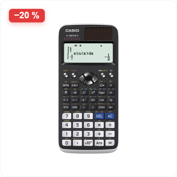 CASIO FX 991 CE X školní kalkulačka v ČJ