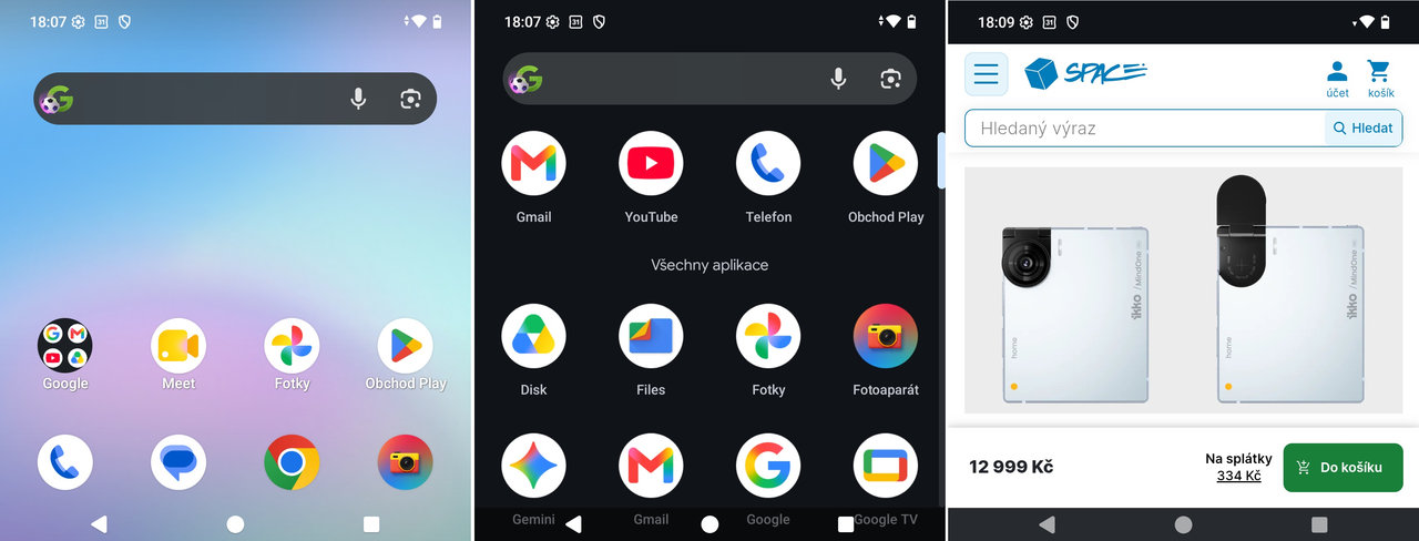 článek recenze Mobilní telefon IKKO MindOne Pro, dva OS