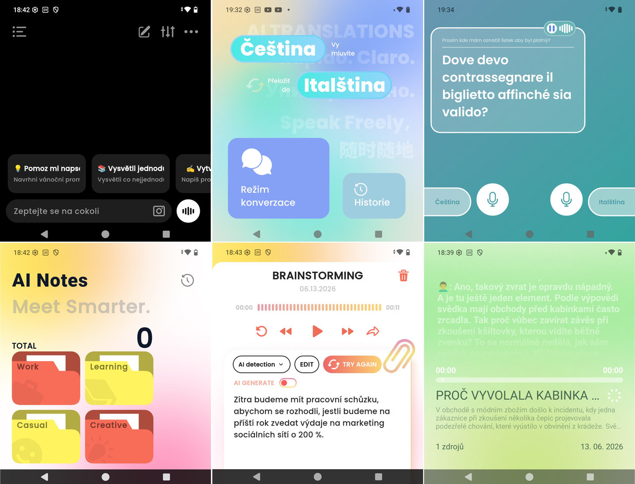 článek recenze Mobilní telefon IKKO MindOne Pro, AI Funkce